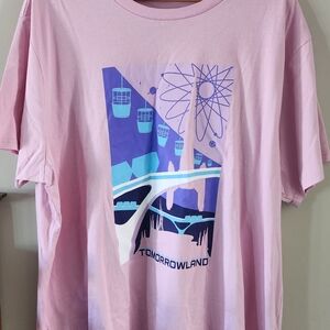 Kids Pink Tomorrowland Graphic T-Shirt